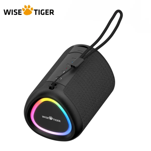 Caixa de Som Bluetooth Mini Portátil WISETIGER