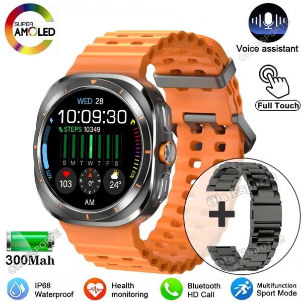 Smartwatch D29 AMOLED com Bluetooth e Monitoramento Fitness - Image 12